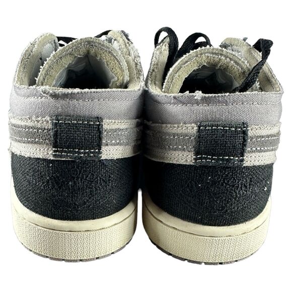 Nike Air Jordan 1 Low SE Craft Mens Size 9 Tech Grey Black Cement DZ4135 002 - Picture 3 of 11